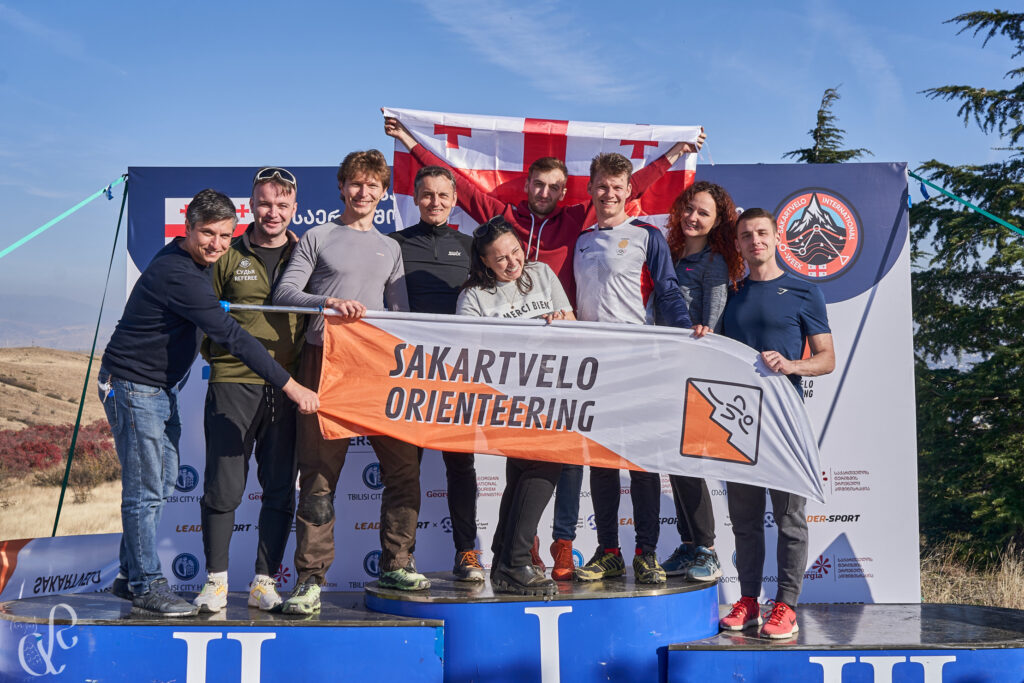 Ian und das Team vom Sakartvelo club