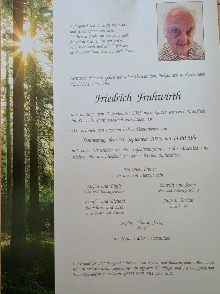 Parte Fritz Fruhwirth